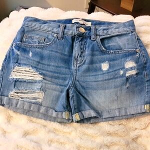 BCBGeneration distressed shorts 23